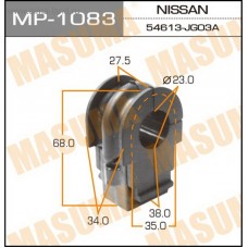 Втулка стабилизатора переднего D=23mm MASUMA NISSAN QASHQAI (J10E) 2006 - 2013