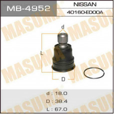 Опора шаровая MASUMA NISSAN JUKE (F15E) 2010 - Н.В.